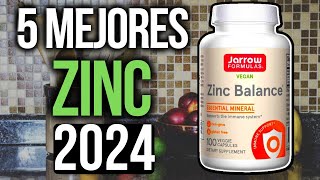 Los 5 mejores suplementos de Zinc para tomar 2024 [upl. by Modeerf819]