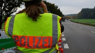 Die Polizei Rosenheim zum Blitzmarathon in Wasserburg [upl. by Eilis743]