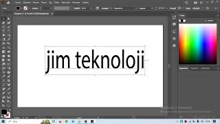 Adobe Illustrator Yazımlar ve Değişimlerin Renklere Uyumlandırılması [upl. by Tica]