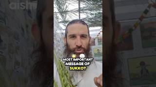 THIS is what Sukkot is teaching us 😮 Jewish Mindful Important Sukkah Rabbi [upl. by Burtis]