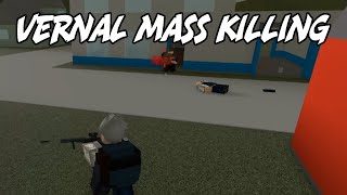 VERNAL MASS KILLING  Apocalypse Rising Roblox [upl. by Aleahcim517]