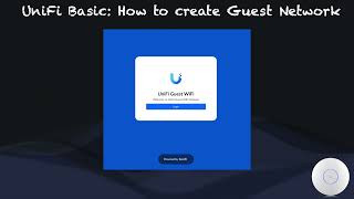 Keep it Simple UniFi Guide  How to create Guest Network Network Controller v8 [upl. by Gearalt]