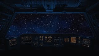 Spaceship Ambience  Starship amp Galaxy Ambience  Brown noise ASMR [upl. by Mylan59]