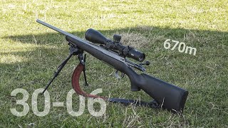 Long Range Fun With A 3006 amp Meopta Optika 6 318X56 [upl. by Arquit]