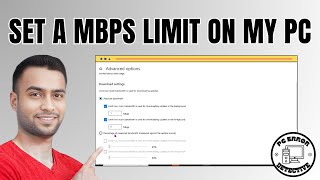 How to Set a MBPS Limit on My PC [upl. by Aidaas]