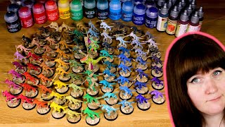 UPDATED Every Citadel Contrast Paint amp Army Painter Speedpaint REVIEWED and TESTED [upl. by Alberta]