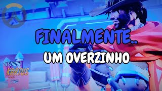 FINALMENTE UM POUCO DE OVERWATCH [upl. by Jamnes902]