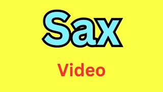 SAX Meaning In Hindi  SAX ka Hindi Me Matlab kya Hota Hai  SAX Means In Hindi  Word Meaning [upl. by Heddie]