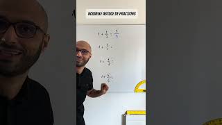 Astuce sur laddition de fractions  maths [upl. by Petromilli]