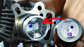 Reboring Motorcycle Engine Cylinder And Polishing Process  Zimbiker [upl. by Nnoved860]