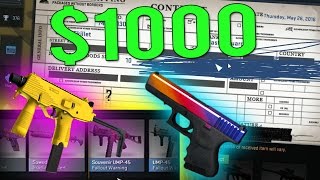 1000 Rare Skins Crafting amp Unboxing AllStar Packages CSGO Skins [upl. by Suzzy213]