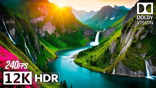 BREATHTAKING LANDSCAPE 12K HDR PLANET EARTH DOLBY VISION™ 240FPS [upl. by Nrek]