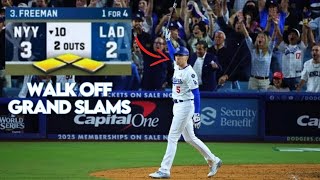 INSANE Walk Off Grand Slams  MLB [upl. by Aloeda]