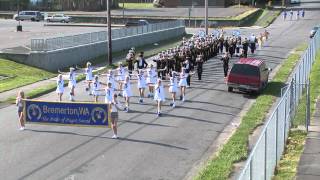 Bremerton High Marching Band performing Anchors Aweigh [upl. by Arracat]