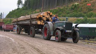 quotHANOMAG R 40quot im Langholztransport in UHD4K [upl. by Erasaec733]