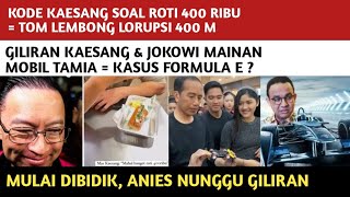 ANIES PANIK❗️KAESANG BERI KODE MAINAN TAMIYA FORMULA E SETELAH ROTI 400 RIBUKORUPSI 400 M [upl. by Leihcar182]