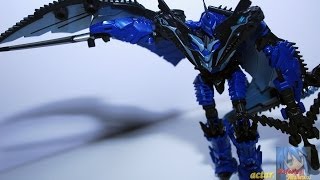 ATR  Transformers 4 Age of Extinction Deluxe Strafe Figure Review [upl. by Astra]