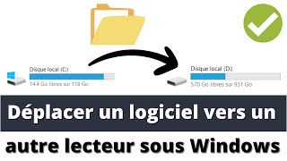 Déplacer un logicieljeu installé vers un autre lecteur dans Windows 1011 [upl. by Nerraj811]