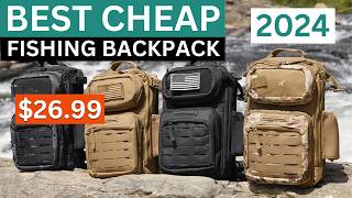 5 Best FISHING BACKPACKS under 30 2024 reviewed [upl. by Montague]