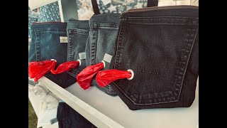 Upcycling Jeans  2in1 Leckerlibeutel  Nähideen Anfänger geeignet Nähen [upl. by Heddie]