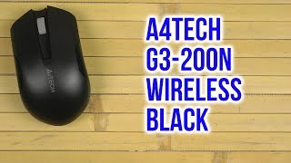 Распаковка A4Tech G3200N Wireless Black [upl. by Itsym]