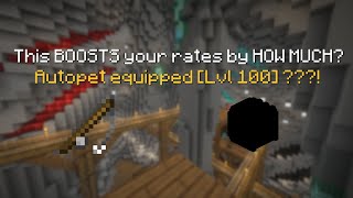 This pet BOOSTS rates by a TON  Hypixel Skyblock [upl. by Jabez]