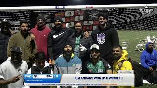 Elk Grove Cricket Tournament 2024  QALANDARS Vs CWCC [upl. by Ulrick]