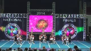 2014 NCC Finals CCP Bobcats Cheerleading Champions HD [upl. by Nosloc]