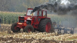 Speed Ploughing  Hastighedplöjning Laholm 2017  Volvo BM 810 Turbo Ploughing w 4Furrow Plough [upl. by Fletch857]