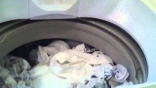 GE space maker washer part 1 whites with key food heavy dut [upl. by Keelin]