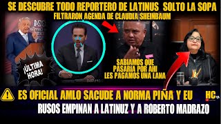 AMLO SACUDE A SCJN Y EU REPORTERO DE LATINUS SOLTO LA SOPARUSOS EMPINAN A LATINUS Y MADRAZO [upl. by Eahsat792]