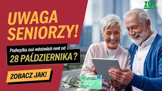 28 października ZUS ogłasza podwyżkę rent dla wdów – czy NOWE świadczenia poprawią Twoje życie [upl. by Adnael435]