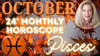 Pisces October 2024 Monthly Horoscope  Fated Events Offer Karmic Choices [upl. by Akcir]