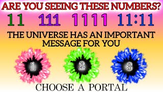 Seeing 11 111 1111 or 1111 The Universe has a message for you Timeless pickacard reading🔮⓫⓫ [upl. by Repsaj280]