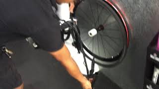 Ancheer Electric Bicycle handle bar installation feat Eddie of Velofix [upl. by Anirtik]