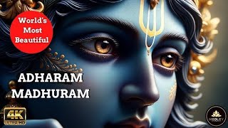 New Adharam Madhuram  Radhe Krishna Song  Super Hit Bhakti  blockbuster song 4K  trending [upl. by Nolrah]