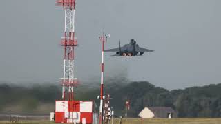 Wake Up Call  RAF Lakenheath F15 Unrestricted climb out [upl. by Drida]