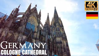 Cologne Cathedral — A Masterpiece of Gothic Architecture【4K】 Germany  Kölner Dom [upl. by Asinla]