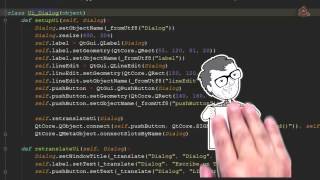 06 Curso de PyQT Convertir interfaces ui en archivos Python [upl. by Tessi876]