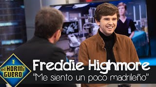 Freddie Highmore sorprende hablando español quotMe siento un poco madrileñoquot  El Hormiguero [upl. by Rettuc]