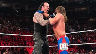 The Undertaker returns to attack AJ Styles WWE Elimination Chamber 2020 [upl. by Orose]