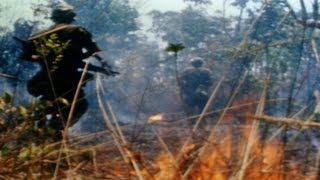 HD Historic Archival Stock Footage Vietnam War Rocket Attack On Tan Son Nhut 1968 [upl. by Rebhun913]