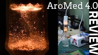 AroMed 40 REVIEW amp DEMO  Desktop Herb Vaporizer [upl. by Soalokin]