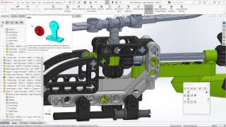 182 Stage 22 Finishing the Helicopter and Adding Mechanical Mates [upl. by Earas]