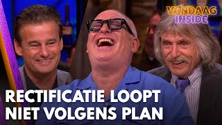 Poging tot rectificatie Vandaag Inside loopt niet volgens plan  VANDAAG INSIDE [upl. by Brenn]