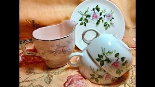 Thrift Store Buys China Sets amp Other Good Stuff [upl. by Lebazej]