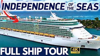 Independence of the Seas BEST Ship Tour 2023 Royal Caribbean Cruise [upl. by Yelrebmik]