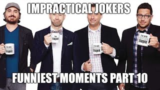 Impractical Jokers Funniest Moments Part 10 1080p HD [upl. by Auqenahc340]