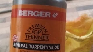 Berger Tarpin Oil  Berger Premium GP [upl. by Tj679]