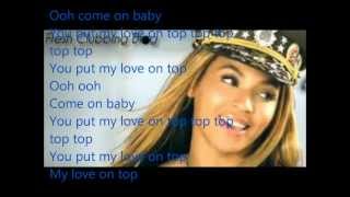 love on top beyonce lyrics [upl. by Isidora]